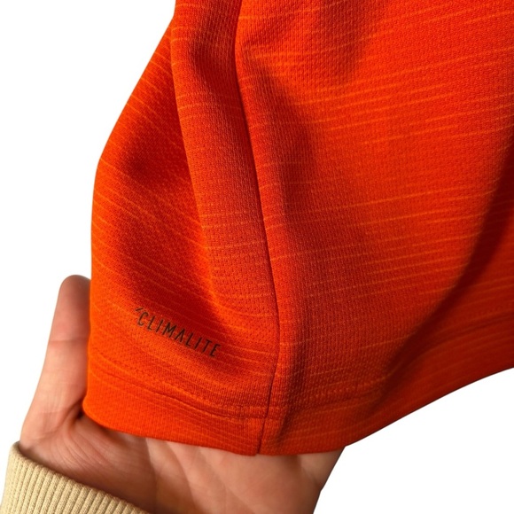 Adidas Men’s University of Miami Canes Orange Polo-Size XXL - Picture 2 of 7